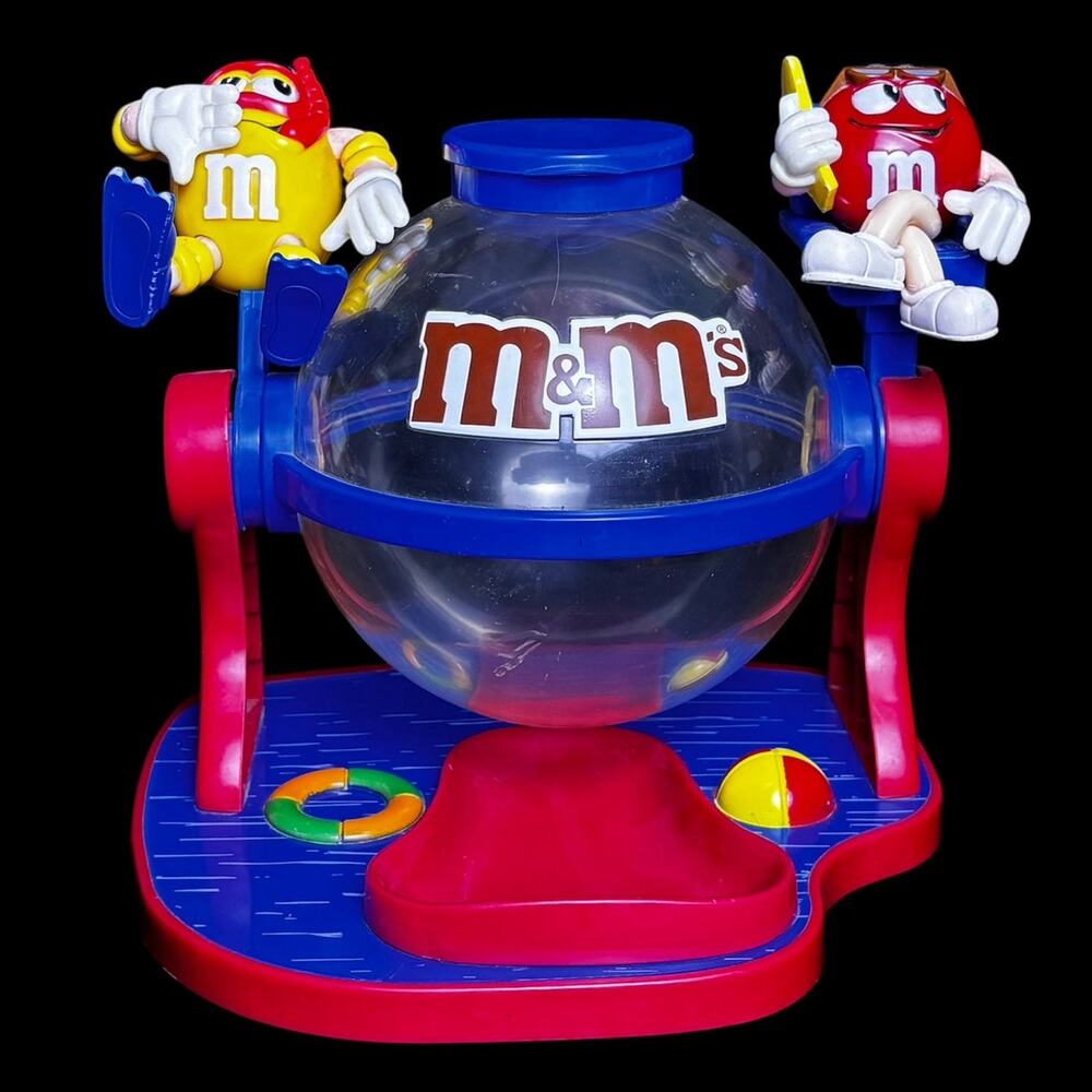 M&M's Make a Splash Swimming Pool Tip & Tilt Candy Dispenser Limited Edition